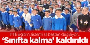 ilkokul öğrencileri sınıf tekrarı yapmayacak