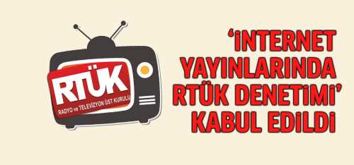 İNTERNET YAYINLARINA RTÜK UYARISI GELİYOR
