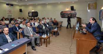 İŞ ADAMLARINA TEKNOKENT BİRİFİNGİ VERİLDİ