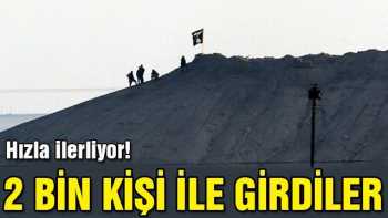 IŞİD Kobani'nin merkezine ilerliyor