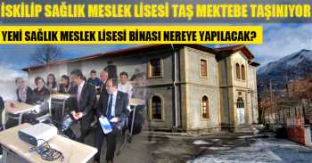 İskilip Sağlık Meslek Lisesi’ne Yeni Bina