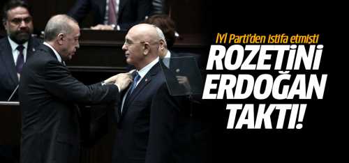 İyi Partiden AK Parti'ye katıldı!