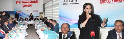 Jülide Sarıeroğlu STK'larla buluştu