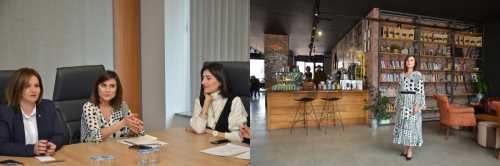 Kadın girişimci gençlere örnek oluyor