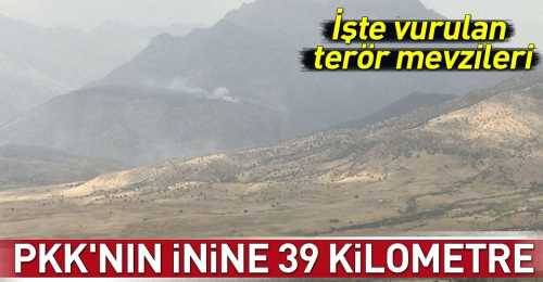 Kandil'e 39 kilometre!