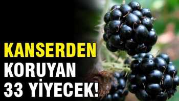 Kanserden Koruyan 33 Yiyecek