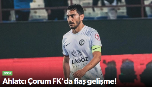Kaptan Murat Yıldırım AHL Çorum FK'ya veda etti!