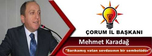 Karadağ "Sarıkamış vatan sevdasının bir sembolüdür" 