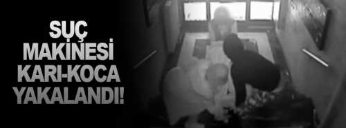 Karı-Koca suç makinası çıktılar