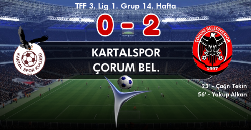 KARTALSPOR 0 - ÇORUM BEL. 2