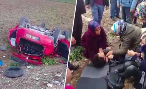 Kazada yaralanan kadınlara ilk müdahale yine kadınlar yaptı