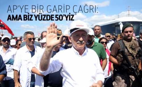 KEMALCE  AVRUPA PARLEMENTOSUNA AÇIKLAMA YAPTI;"AMA BİZ YÜZDE ELLİYİZ, BİZ DE VARIZ" 