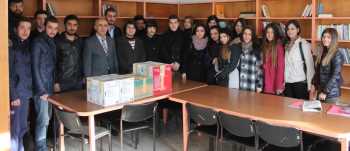 KENT KONSEYİ GENÇLİK MECLİSİNDEN ANLAMLI KİTAP BAĞIŞI