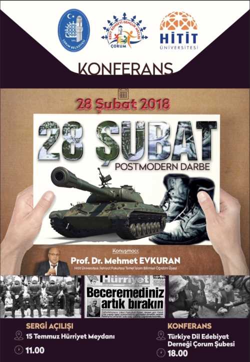 Kent Konseyinden 28 Şubat Konferansı