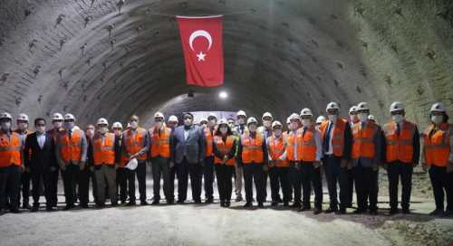 Kıkdilim'de İkinci tünel - ikinci ışık