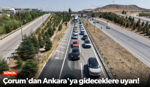 Kırıkkale'de Trafik Kilitlendi!
