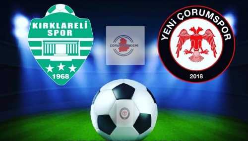 Kırklarelispor - Yeni Çorumspor 