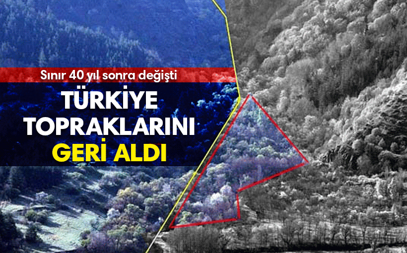 Komşu'da ,kalan topraklar 40 yıl sonra geri alındı