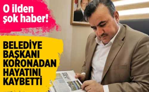 KONYA’nın Çumra ilçesi Belediye başkanı Koronavirüsten öldü 