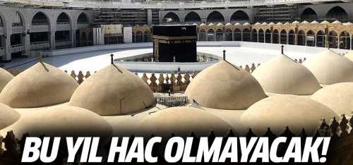 Korona virüs hac ibadetini de vurdu!