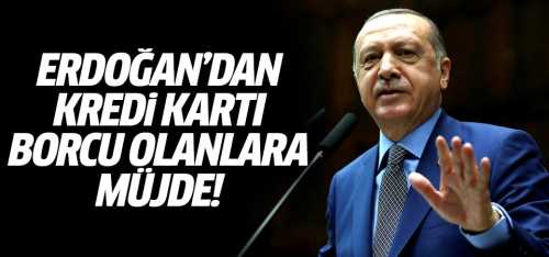 Kredi kartı borcu olanlara müjde!