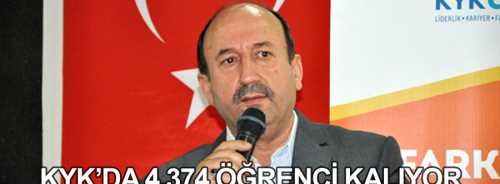 Kredi ve Yurtlar İl Müdürü Erol Kavuncu, kurum olarak Çorum'da toplam 4 bin 374 öğrenciye hizmet verdiklerini belirtti