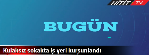 Kulaksız sokakta iş yeri kurşunlandı