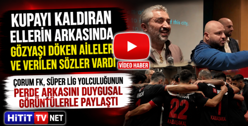 Kupayı kaldıran ellerin arkasındaki gözyaşı döken aileler ve verilen sözler vardı