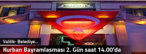 Kurban Bayramlaşması 2. Gün saat 14.00’da