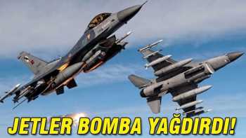 Kuzey Irak'taki  PKK hedeflerİ yine vuruldu