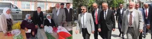 M.Akif Aras "Halkımızın her kesimiyle birlikte siyaset yapıyoruz"