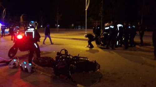 Magandalar yüzünden Yunuslar Kaza yaptı