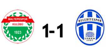 MALTEPE SPOR - ÇORUM BLDY SPOR MAÇI