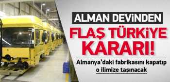 MAN FABRİKASI ANKARAYA TAŞINIYOR