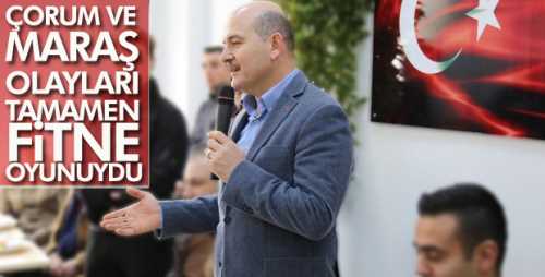 Maraş ve Çorum olayları tamamen tiyatro