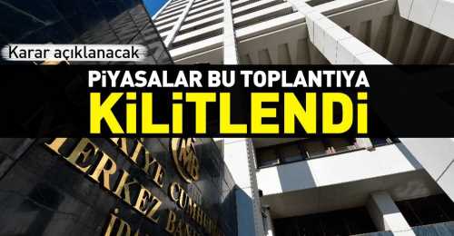 MB: Faiz kararını bugün verecek!