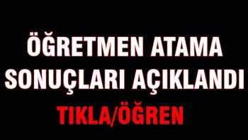 MEB Şubat ayı öğretmen atama sonuçları açıklandı