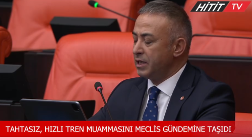 Mehmet Tahtasız, hızlı tren muammasını Meclis gündemine taşıdı