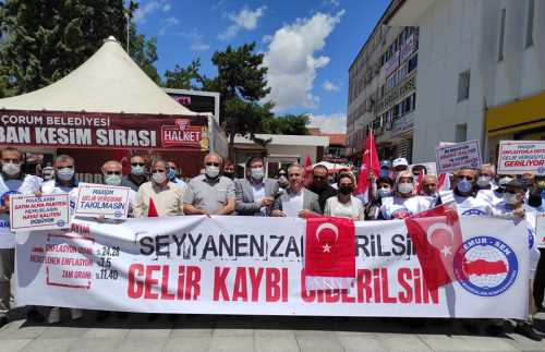 Memur-Sen Çorum şubesinin Basın Açıklaması!..  