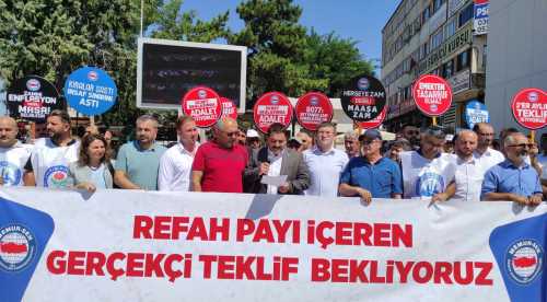 Memur-Sen Zammı enflasyon değil masa belirlesin dedi