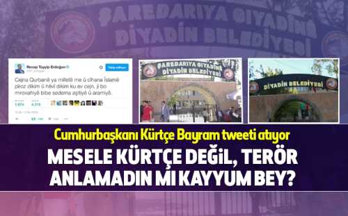 Mesele Kürtçe değil Kayyum!