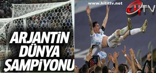 Messili Arjantin Dünya Şampiyonu Oldu