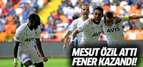 Mesut Özil attı Fener kazandı! 1-0