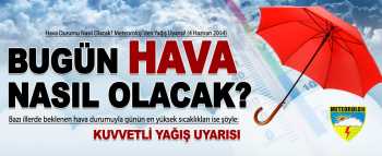 Meteoroloji 4 Haziran 2014