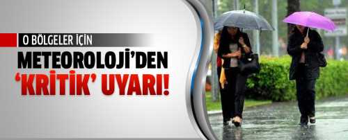 Meteoroloji'den Çorum'a kuvvetli yağış uyarısı