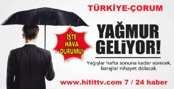 Meteoroloji'den Yağış Uyarısı! (5 Mayıs 2014)