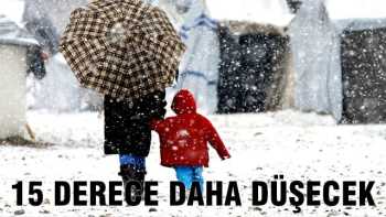 Meteoroloji Sıcaklık 15 derece daha düşecek