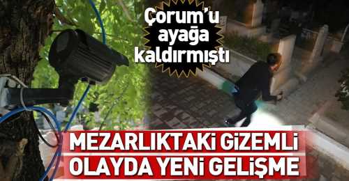 Mezarlık 24 saat Gözetim Altına Alındı