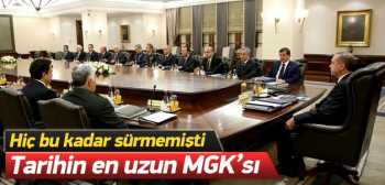 MGK 10 saat 20 dakika sürdü