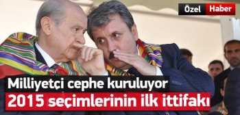 MHP - BBP 2015 seçimlerinde ittifak 
